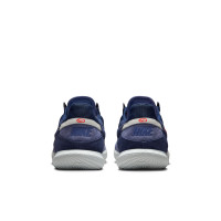 Nike Street Gato Straatvoetbalschoenen Blauw Donkerblauw Feloranje