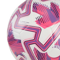 PUMA Orbita Cup Premier League Brilliance Football White Pink Purple