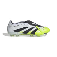 adidas Predator Pro FT Gras Voetbalschoenen (FG) Wit Zwart Neongeel