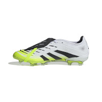 adidas Predator Pro FT Gras Voetbalschoenen (FG) Wit Zwart Neongeel