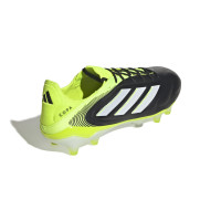 adidas Copa Pure III Elite Gras Voetbalschoenen (FG) Zwart Wit Neongeel
