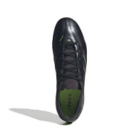 adidas Copa Pure III Pro Gras Football Boots (FG) Black Dark Grey Green