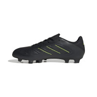 adidas Copa Pure III Club Grass/Artificial Grass Football Boots (MG) Black Dark Grey Green
