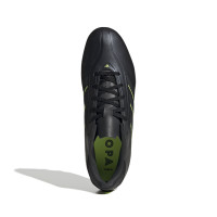 adidas Copa Pure III Club Grass/Artificial Grass Football Boots (MG) Black Dark Grey Green