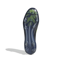 adidas F50 Elite Gras Football Boots (FG) Black Silver Neon Yellow