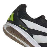 adidas Predator Club Sala Zaalvoetbalschoenen (IN) Zwart Wit Neongeel