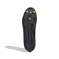 adidas F50 League Grass/Artificial Grass Football Boots (MG) Black Silver Neon Yellow