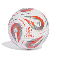 adidas Women's EURO25 League Final Voetbal Maat 5 Wit Zilver Oranje