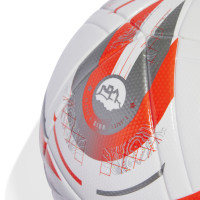 adidas Women's EURO25 League Final Voetbal Maat 5 Wit Zilver Oranje