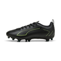 PUMA Ultra 6 Play Gras / Kunstgras Voetbalschoenen (MG) Kids Zwart Donkergroen Lichtgroen