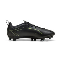 PUMA Ultra 6 Play Gras / Kunstgras Voetbalschoenen (MG) Kids Zwart Donkergroen Lichtgroen