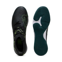 PUMA Future 8 Match Zaalvoetbalschoenen (IN) Zwart Donkergroen Lichtgroen