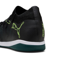 PUMA Future 8 Match Zaalvoetbalschoenen (IN) Zwart Donkergroen Lichtgroen