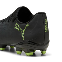 PUMA Future 8 Play Grass/Artificial Grass Football Boots (MG) Black Dark Green Light Green