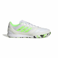 adidas Top Sala Competition II Chaussures de Foot en Salle (IN) Blanc Vert Clair Noir