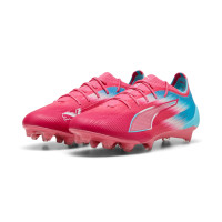 PUMA Ultra 6 Ultimate Re-Charge Grass Football Boots (FG) Pink Blue White