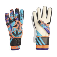adidas Copa Pro INJ Keepershandschoenen Oranje Felblauw Paars Zwart
