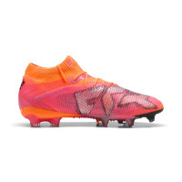 PUMA Future 8 Ultimate Gras Voetbalschoenen (FG) Oranje Roze Zwart