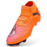 PUMA Future 8 Ultimate Gras Voetbalschoenen (FG) Oranje Roze Zwart