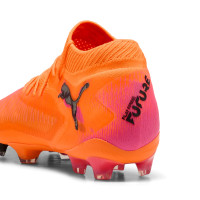 PUMA Future 8 Ultimate Gras Voetbalschoenen (FG) Oranje Roze Zwart