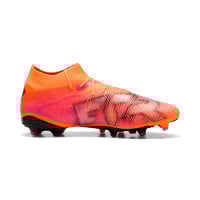 PUMA Future 8 Pro Gras / Kunstgras Voetbalschoenen (MG) Oranje Roze Zwart