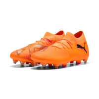 PUMA Future 8 Match Iron Stud Football Boots (SG) Orange Pink Black
