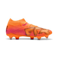 PUMA Future 8 Match Iron Stud Football Boots (SG) Orange Pink Black