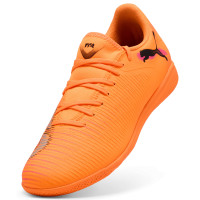 PUMA Future 8 Play Indoor Football Boots (IN) Orange Pink Black