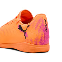 PUMA Future 8 Play Indoor Football Boots (IN) Orange Pink Black