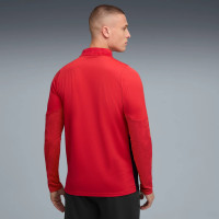 PUMA AC Milan Trainingstrui 1/4-Zip 2025-2026 Rood Zwart Wit