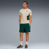 PUMA AC Milan Pumatech Zomerset 2025-2026 Beige Donkergroen