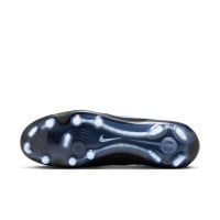 Nike Tiempo Legend 10 Elite Gras Voetbalschoenen (FG) Zwart Lichtblauw