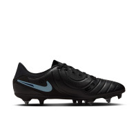 Nike Tiempo Legend 10 Academy Iron-Nop Football Boots (SG) Anti-Clog Black Light Blue