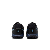 Nike Tiempo Legend 10 Academy Turf Voetbalschoenen (TF) Zwart Lichtblauw