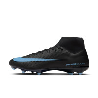 Nike Zoom Mercurial Superfly 10 Academy Grass/Artificial Grass Football Boots (MG) Black Light Blue