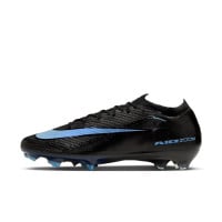 Nike Zoom Mercurial Vapor 16 Elite Gras Football Boots (FG) Black Light Blue