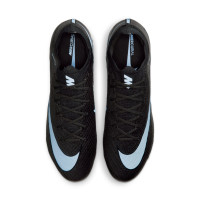 Nike Zoom Mercurial Vapor 16 Elite Gras Voetbalschoenen (FG) Zwart Lichtblauw