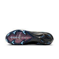 Nike Zoom Mercurial Vapor 16 Elite Gras Voetbalschoenen (FG) Zwart Lichtblauw