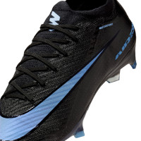 Nike Zoom Mercurial Vapor 16 Elite Gras Voetbalschoenen (FG) Zwart Lichtblauw