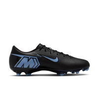 Nike Zoom Mercurial Vapor 16 Academy Grass/Artificial Grass Football Boots (MG) Black Light Blue
