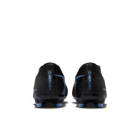 Nike Zoom Mercurial Vapor 16 Academy Grass/Artificial Grass Football Boots (MG) Black Light Blue