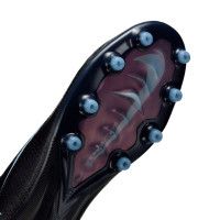 Nike Zoom Mercurial Superfly 10 Elite Artificial Grass Football Boots (AG) Black Light Blue