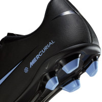 Nike Mercurial Vapor 16 Club Grass/Artificial Grass Football Boots (MG) Black Light Blue