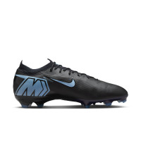 Nike Zoom Mercurial Vapor 16 Pro Gras Voetbalschoenen (FG) Zwart Lichtblauw