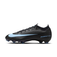 Nike Zoom Mercurial Vapor 16 Pro Gras Voetbalschoenen (FG) Zwart Lichtblauw