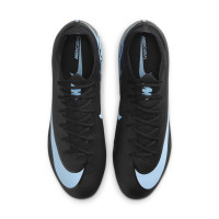 Nike Zoom Mercurial Vapor 16 Pro Gras Voetbalschoenen (FG) Zwart Lichtblauw
