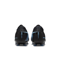 Nike Zoom Mercurial Vapor 16 Pro Gras Voetbalschoenen (FG) Zwart Lichtblauw