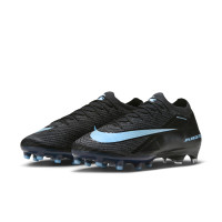 Nike Zoom Mercurial Vapor 16 Elite Artificial Grass Football Boots (AG) Black Light Blue