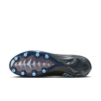 Nike Zoom Mercurial Vapor 16 Elite Artificial Grass Football Boots (AG) Black Light Blue