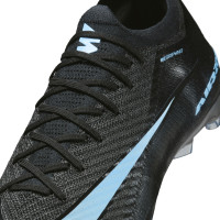 Nike Zoom Mercurial Vapor 16 Elite Artificial Grass Football Boots (AG) Black Light Blue